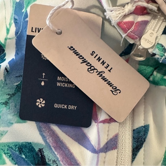 NWT TOMMY BAHAMA CAMPANULA TROPICAL Long Sleeve Full Zip Up Golf Tennis Jacket S - Picture 6 of 7